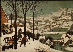 Les chasseurs dans la neige Pieter Brueghel l'Ancien